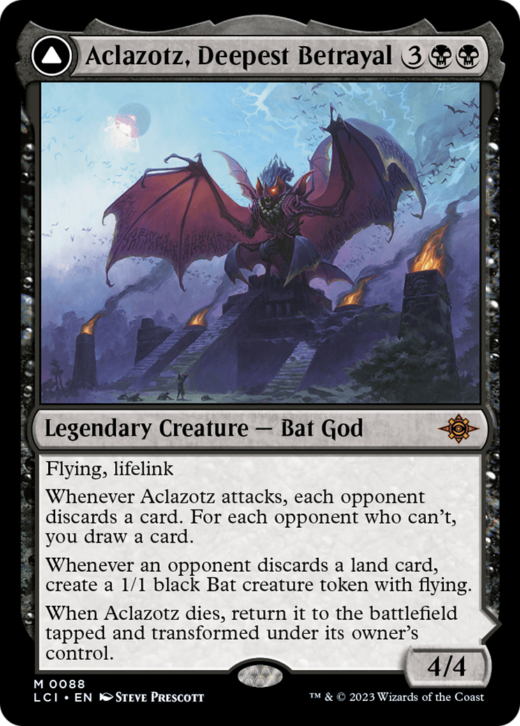 Aclazotz, Deepest Betrayal // Temple of the Dead [The Lost Caverns of Ixalan]-3