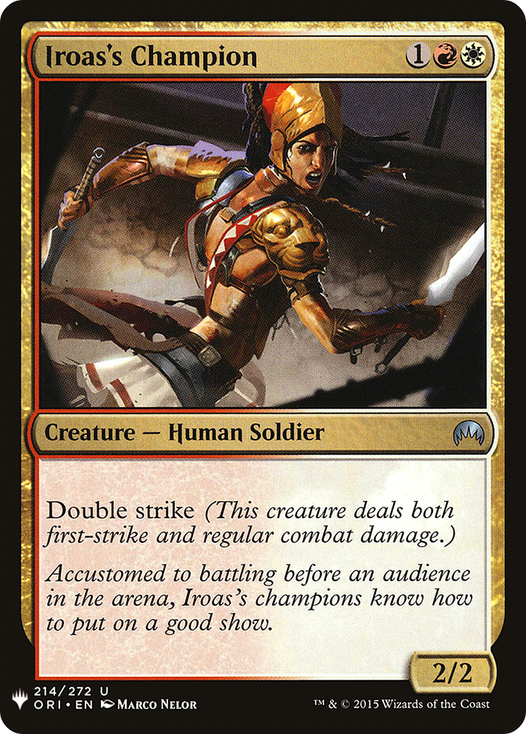 Iroas's Champion [Mystery Booster]-1