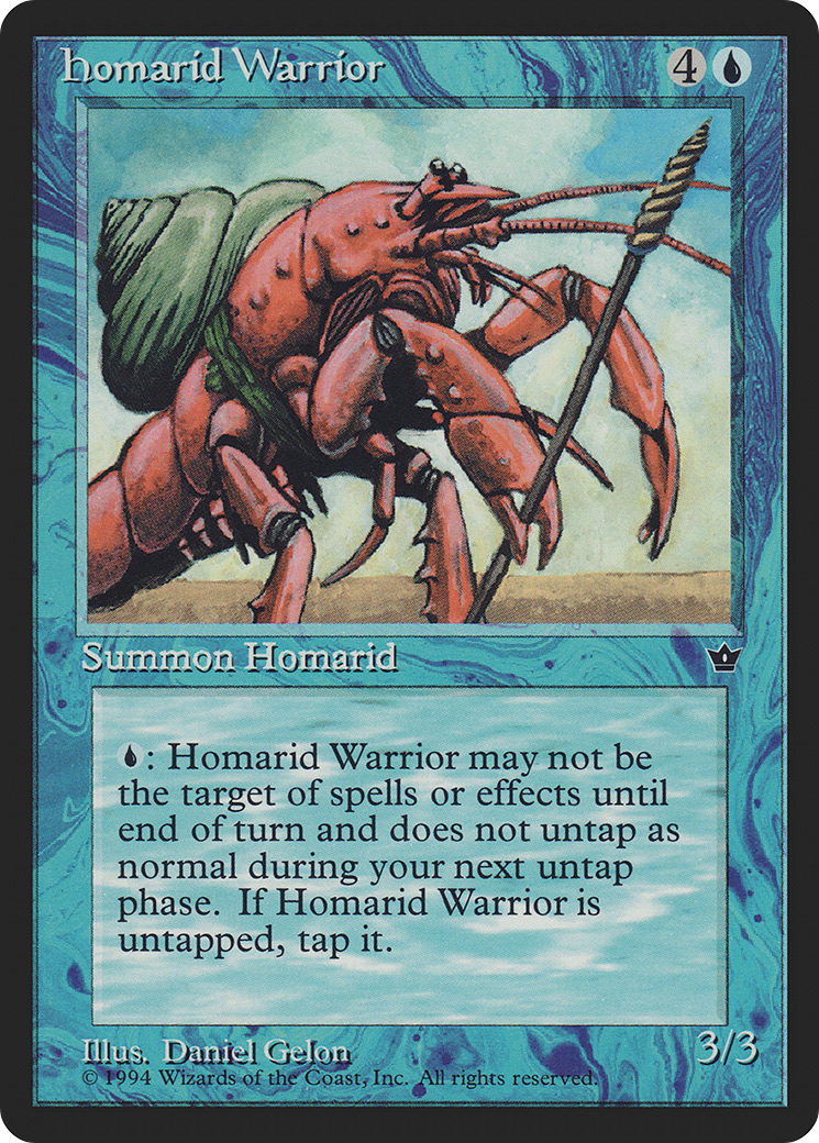 Homarid Warrior (Daniel Gelon) [Fallen Empires]-1