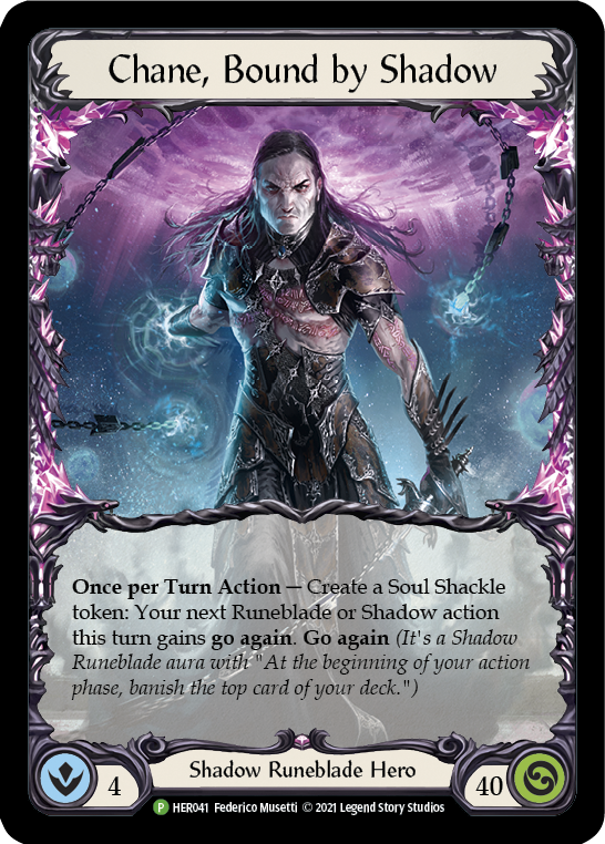 Chane, Bound by Shadow [HER041] (Promo)  Rainbow Foil-1