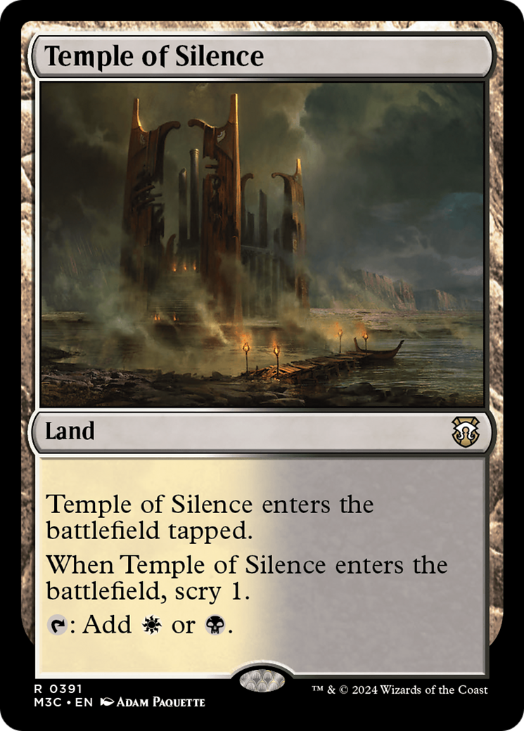 Temple of Silence [Modern Horizons 3 Commander]-1