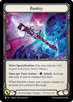 Banksy [] (Armory Deck: Maxx Nitro)  Rainbow Foil-1