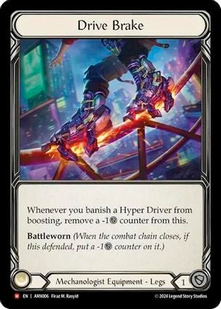 Drive Brake [AMX006] (Armory Deck: Maxx Nitro)  Rainbow Foil-1
