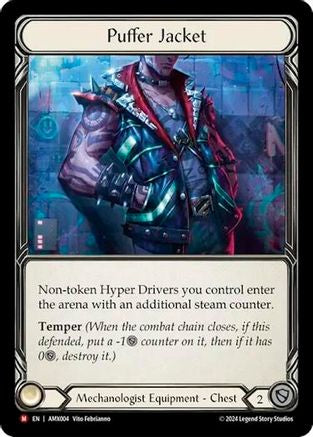 Puffer Jacket [AMX004] (Armory Deck: Maxx Nitro)  Rainbow Foil-1