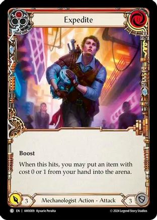 Expedite (Red) [AMX009] (Armory Deck: Maxx Nitro)-1