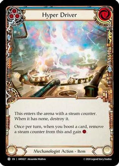 Hyper Driver (Blue) [AMX027] (Armory Deck: Maxx Nitro)-1