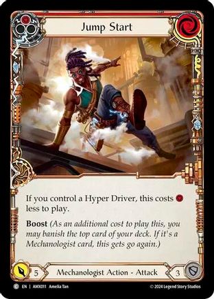 Jump Start (Red) [AMX011] (Armory Deck: Maxx Nitro)-1