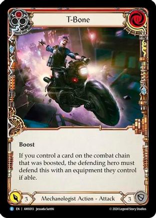 T-Bone (Red) [AMX013] (Armory Deck: Maxx Nitro)-1