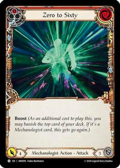 Zero to Sixty (Red) [AMX016] (Armory Deck: Maxx Nitro)-1