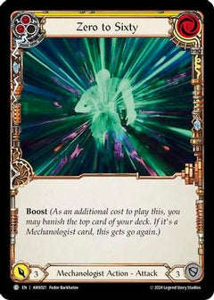 Zero to Sixty (Yellow) [AMX021] (Armory Deck: Maxx Nitro)-1