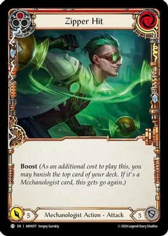Zipper Hit (Red) [AMX017] (Armory Deck: Maxx Nitro)-1