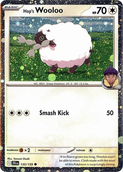 Hop's Wooloo (135/159) (Cosmos Holo) [Scarlet & Violet: Journey Together]-1