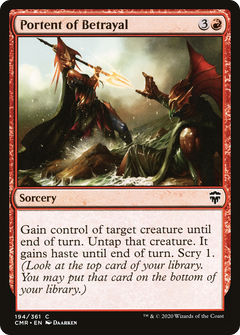 Portent of Betrayal [Commander Legends]-1