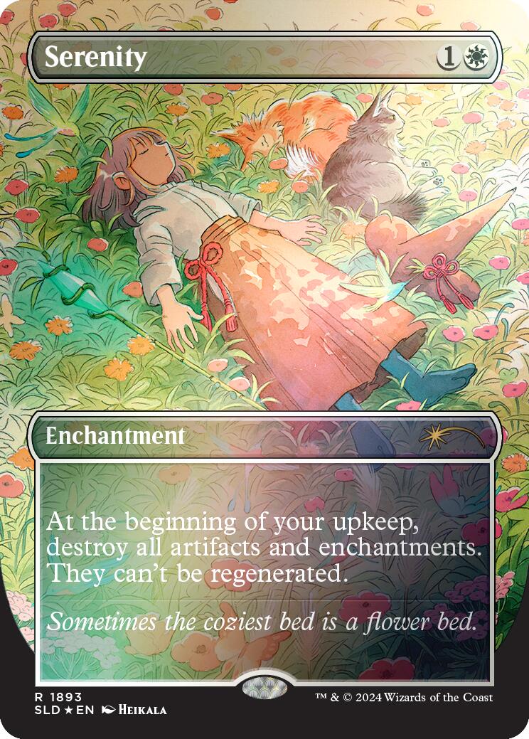 Serenity (Rainbow Foil) [Secret Lair Drop Series]-2