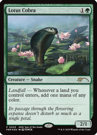 Lotus Cobra (Year of the Snake 2025) [Standard Showdown Promos]-1
