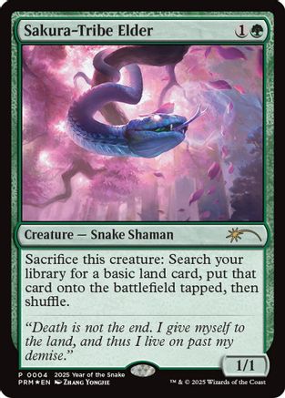 Sakura-Tribe Elder (Year of the Snake 2025) [Standard Showdown Promos]-1