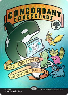 Concordant Crossroads (2073) (Rainbow Foil) [Secret Lair Drop Series]-1