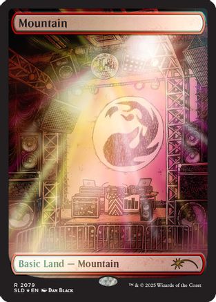 Mountain (2079) (Rainbow Foil) [Secret Lair Drop Series]-1