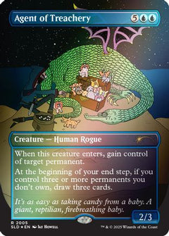 Agent of Treachery (Rainbow Foil) [Secret Lair Drop Series]-1