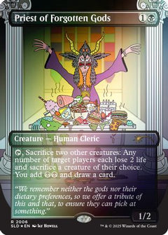 Priest of Forgotten Gods (Rainbow Foil) [Secret Lair Drop Series]-1