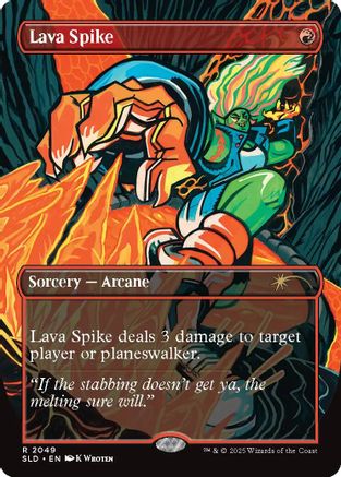 Lava Spike (2049) [Secret Lair Drop Series]-1