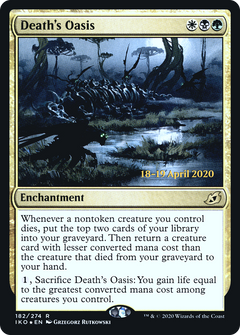 Death's Oasis [Ikoria: Lair of Behemoths Prerelease Promos]-1