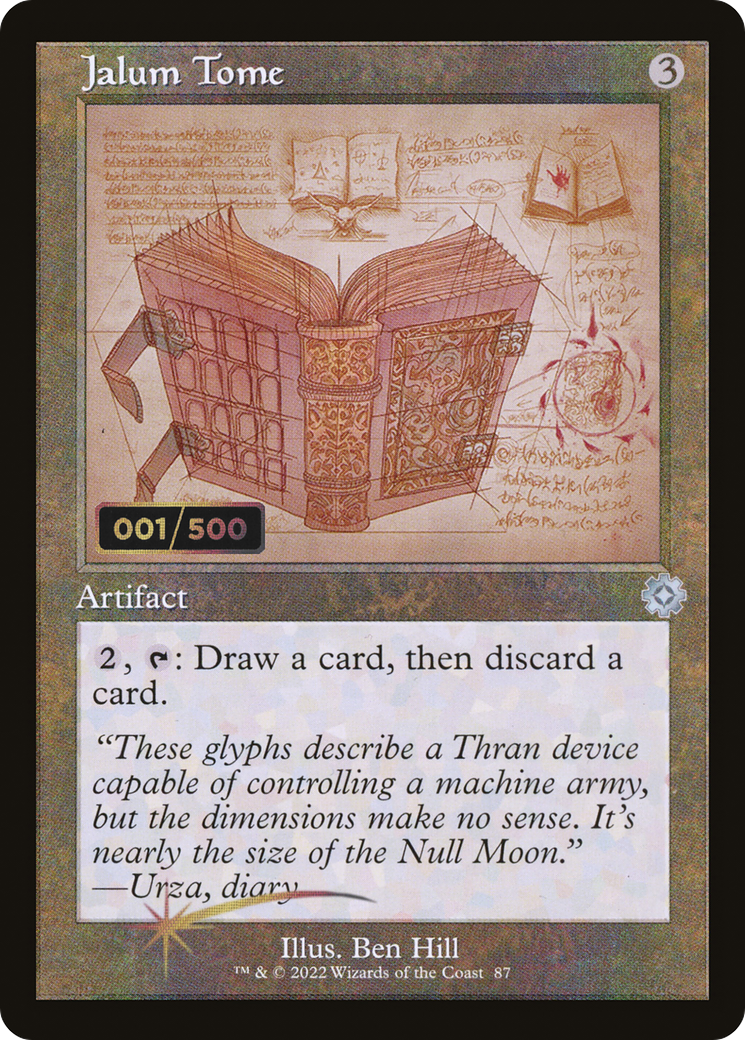 Jalum Tome (Retro Schematic) (Serialized) [The Brothers' War Retro Artifacts]-1
