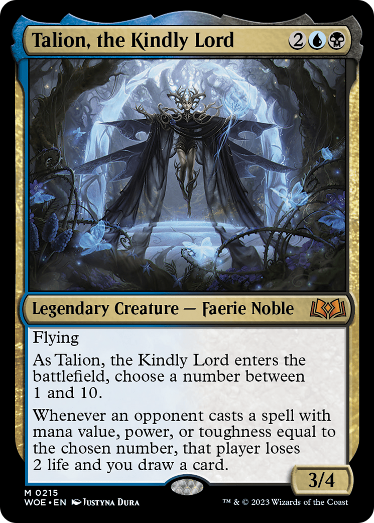 Talion, the Kindly Lord [Wilds of Eldraine]-1