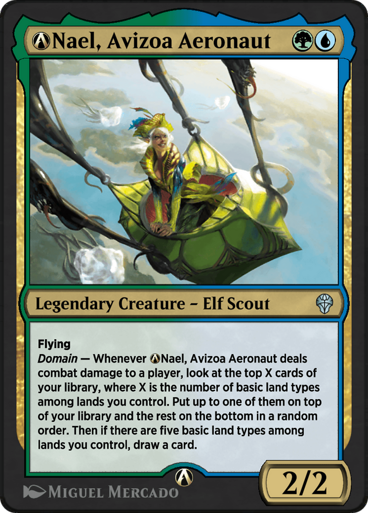 A-Nael, Avizoa Aeronaut (DMU-A-207) - Dominaria United-1