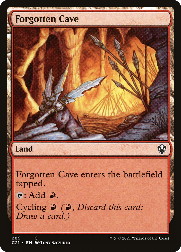 Forgotten Cave [Commander 2021]-1