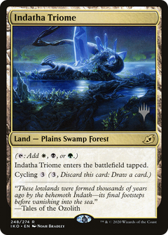 Indatha Triome (Promo Pack) [Ikoria: Lair of Behemoths Promos]-1