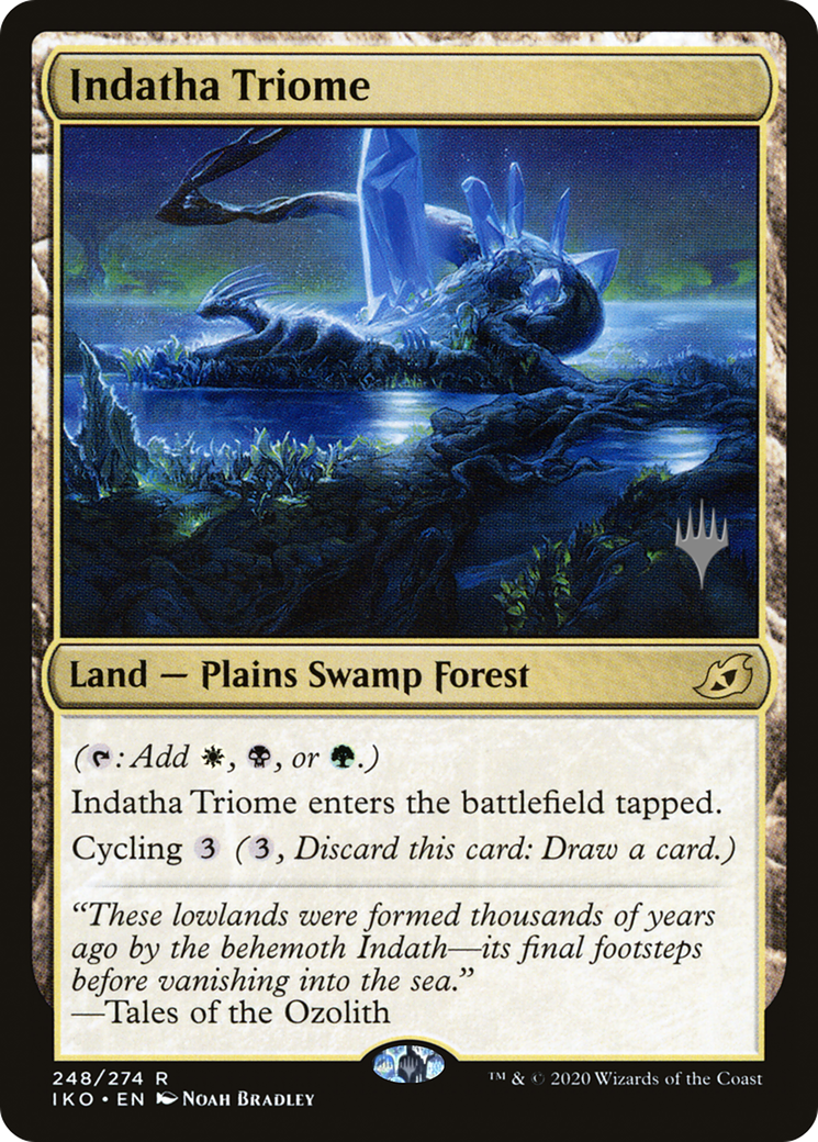 Indatha Triome (Promo Pack) [Ikoria: Lair of Behemoths Promos]-1