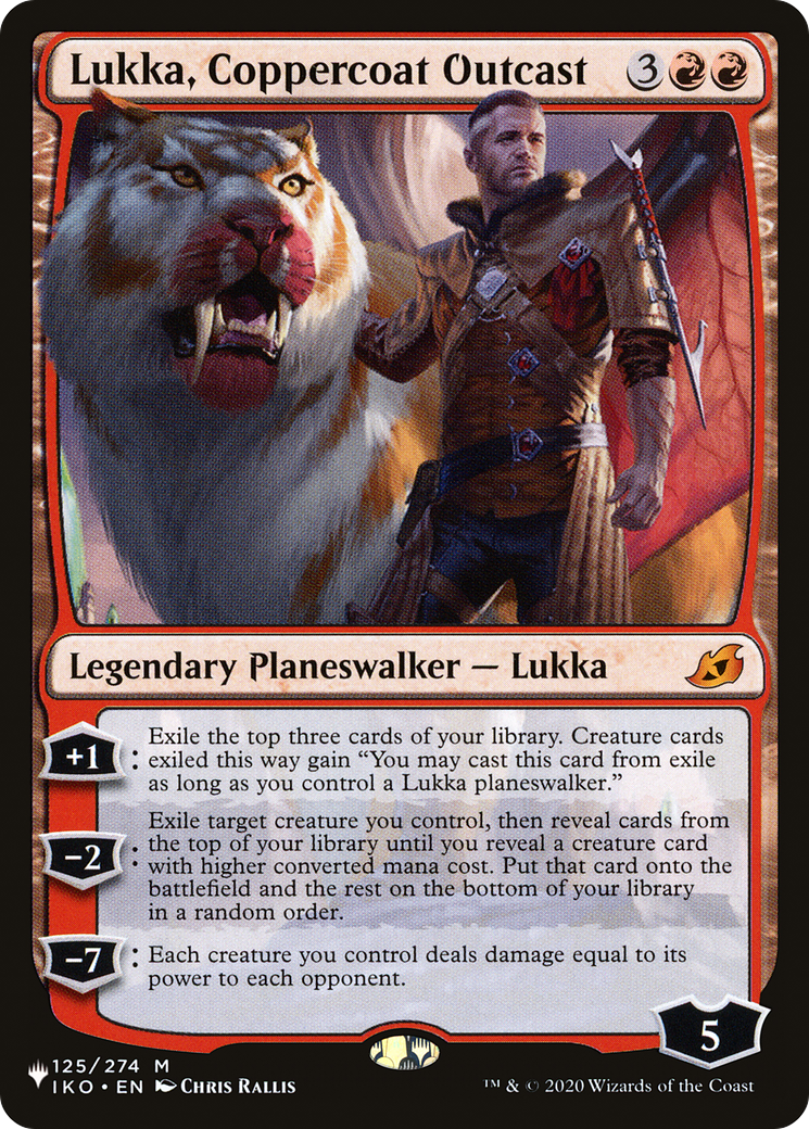 Lukka, Coppercoat Outcast [The List]-1