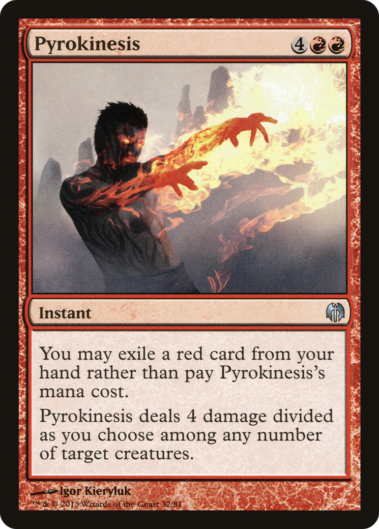 Pyrokinesis [Duel Decks: Heroes vs. Monsters]-1