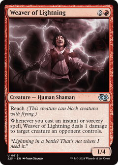 Weaver of Lightning (J25-615) - Foundations Jumpstart-1