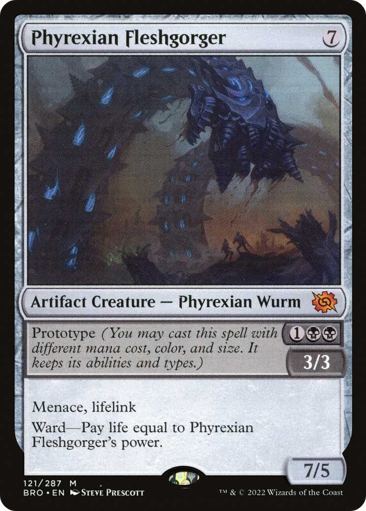 Phyrexian Fleshgorger [The Brothers' War]-1