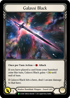 Galaxxi Black [LGS046] (Promo)  Cold Foil-1