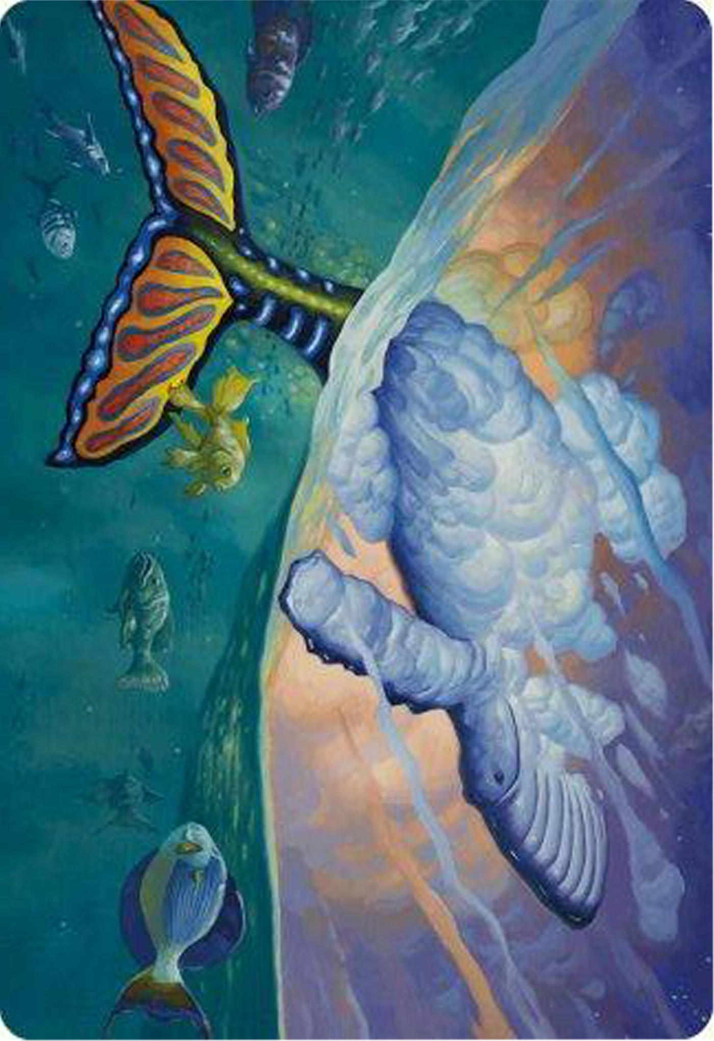 Dreamtide Whale Art Card [Modern Horizons 3 Art Series]-1