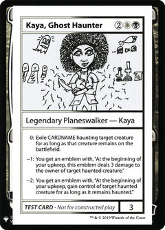 Kaya, Ghost Haunter [Mystery Booster Playtest Cards]-1