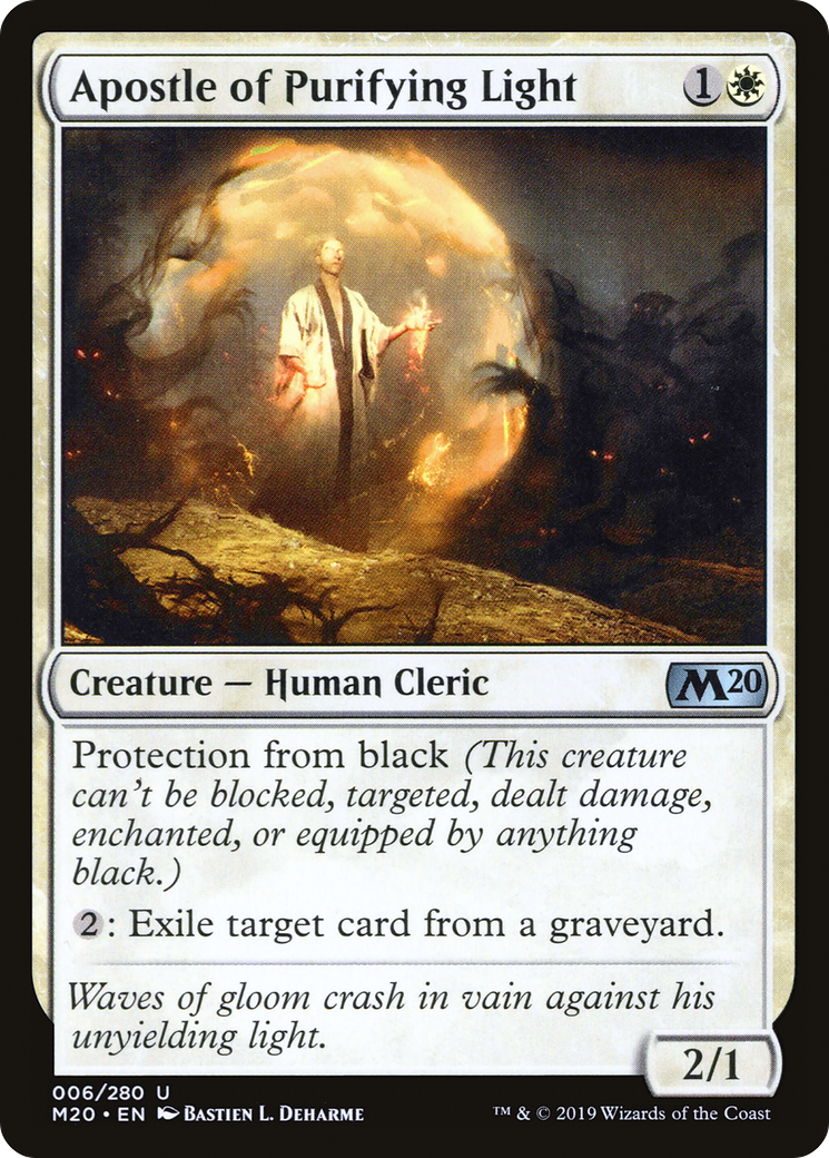 Apostle of Purifying Light [Core Set 2020]-1