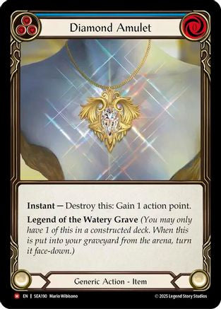 Diamond Amulet (Rainbow Foil) [SEA190] (High Seas)-1