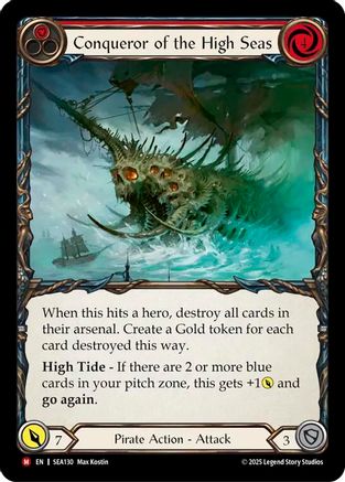 Conqueror of the High Seas (Regular) [SEA130] (High Seas)
