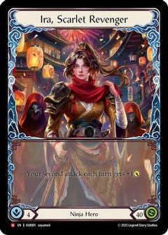 Ira, Scarlet Revenger (Rainbow Foil) [ASR001] (Armory Deck: Ira)  Rainbow Foil-1