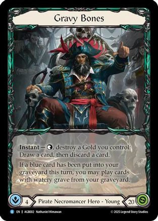 Gravy Bones (Rainbow Foil) [AGB002] (Armory Deck: Gravy Bones)  Rainbow Foil-1