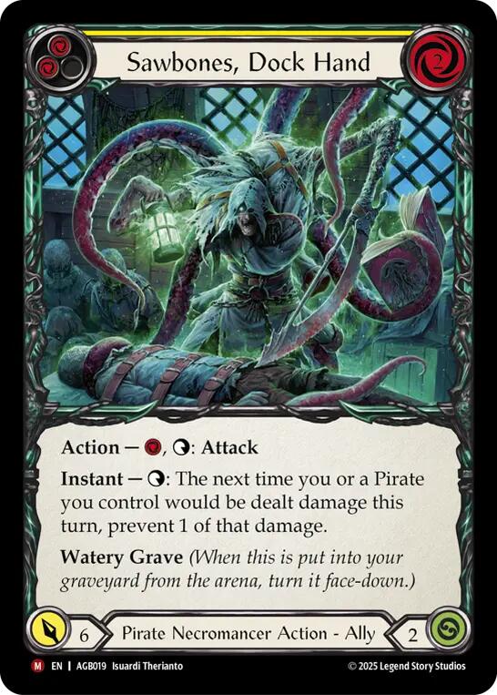Sawbones, Dockhand (Regular) [AGB019] (Armory Deck: Gravy Bones)