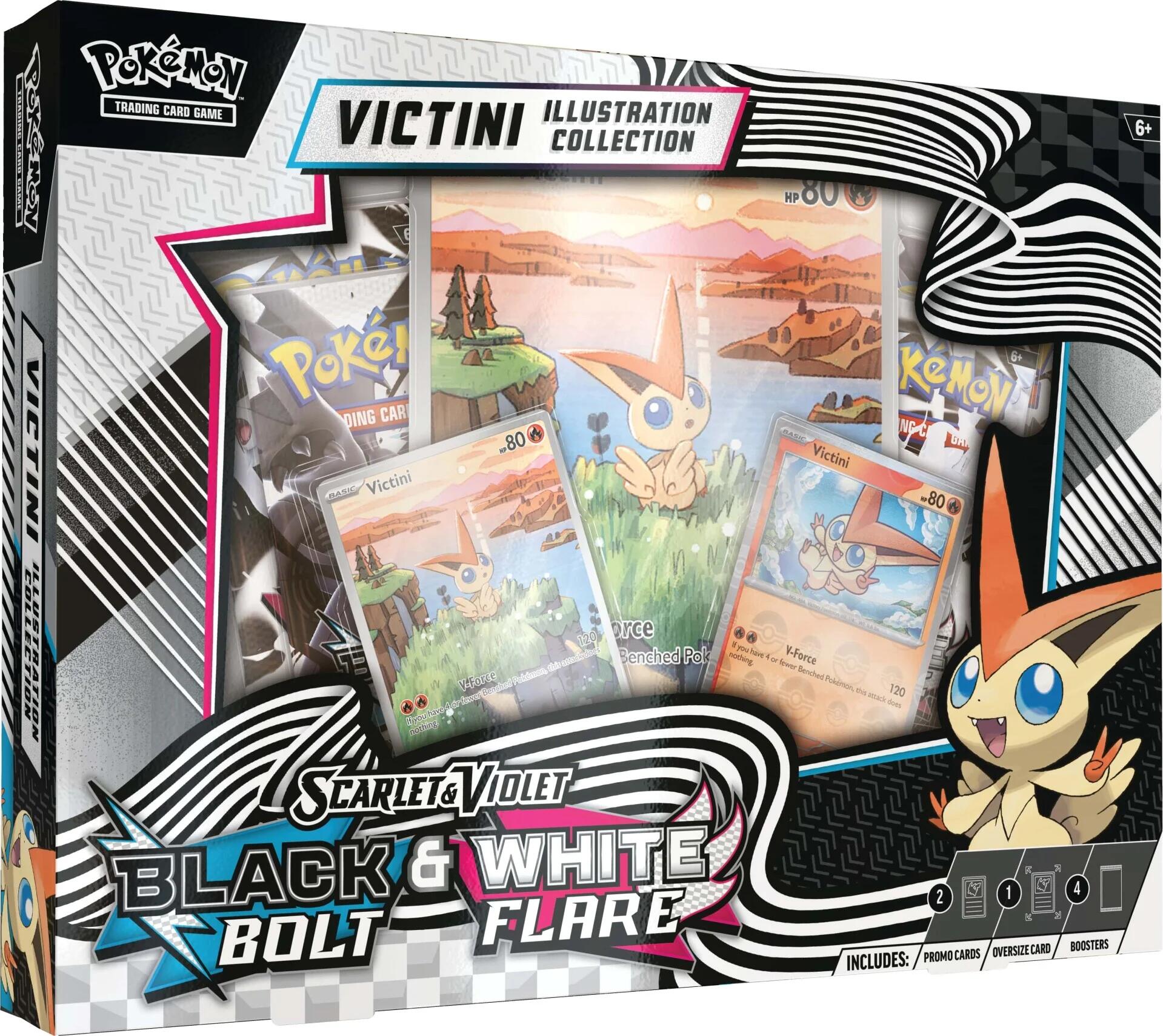 Scarlet & Violet: Black Bolt - Unova Victini Illustration Collection-1