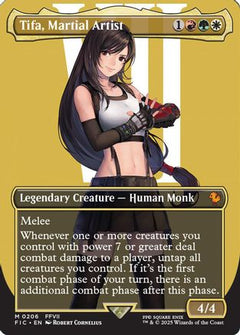 Tifa, Martial Artist (Borderless) [FINAL FANTASY Commander]-1