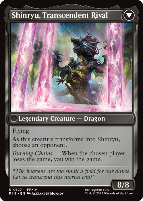 Zenos yae Galvus // Shinryu, Transcendent Rival [FINAL FANTASY]-2