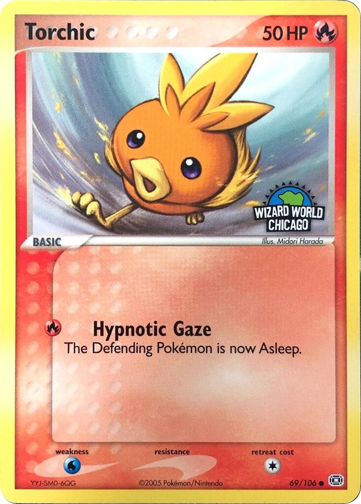 Torchic (69/106) (Wizard World Chicago) [Miscellaneous Cards]-1