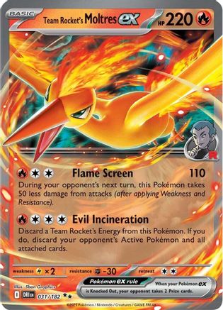 Team Rocket's Moltres ex (031/182) [Scarlet & Violet: Destined Rivals]-1